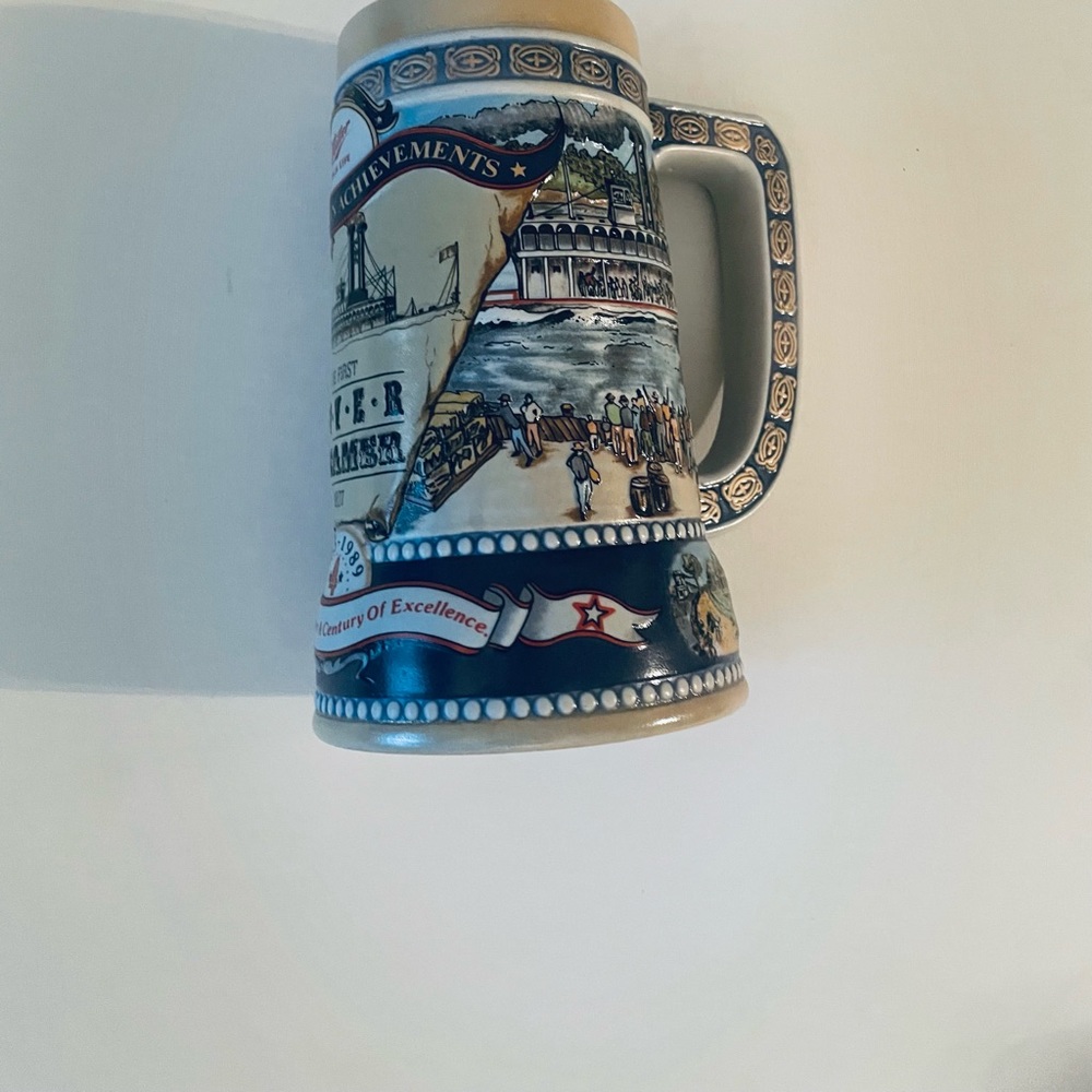 Miller Great American Achievements Ceramic Collectible Beer Mug